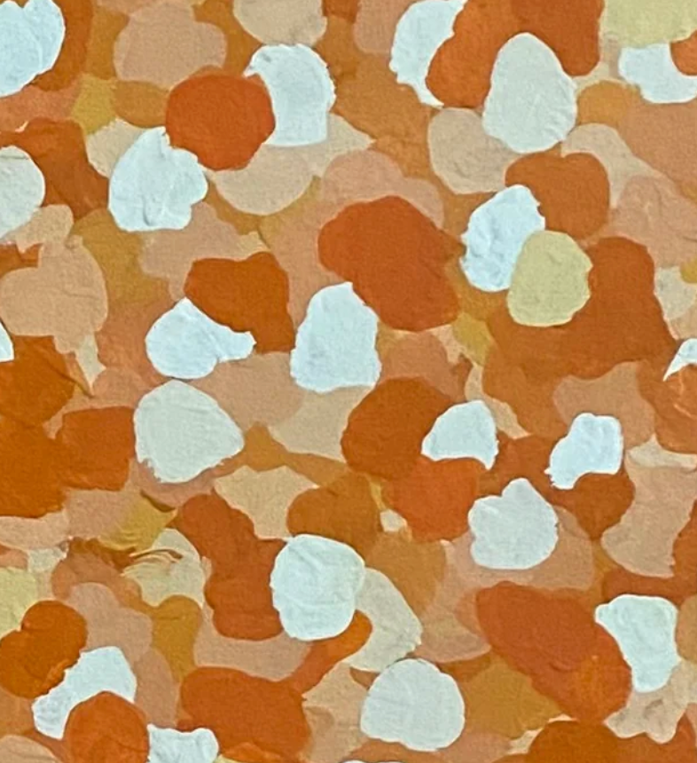 textured orange background
