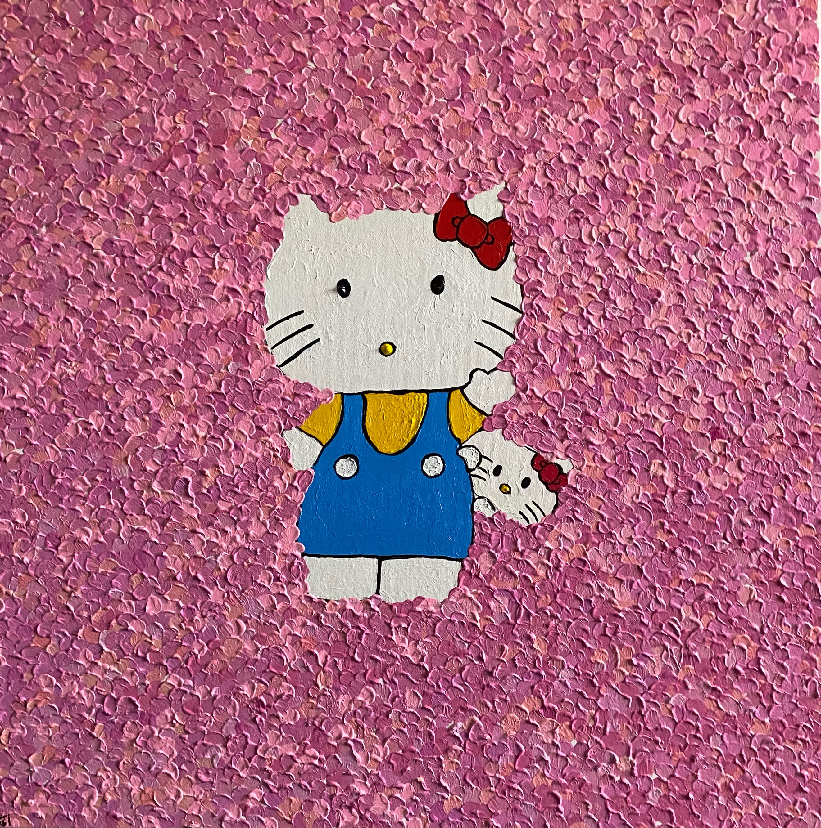 "Hello Kitty" Painting