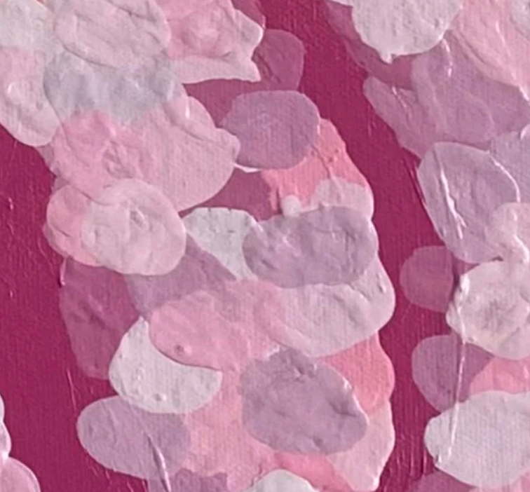 pink textured surface