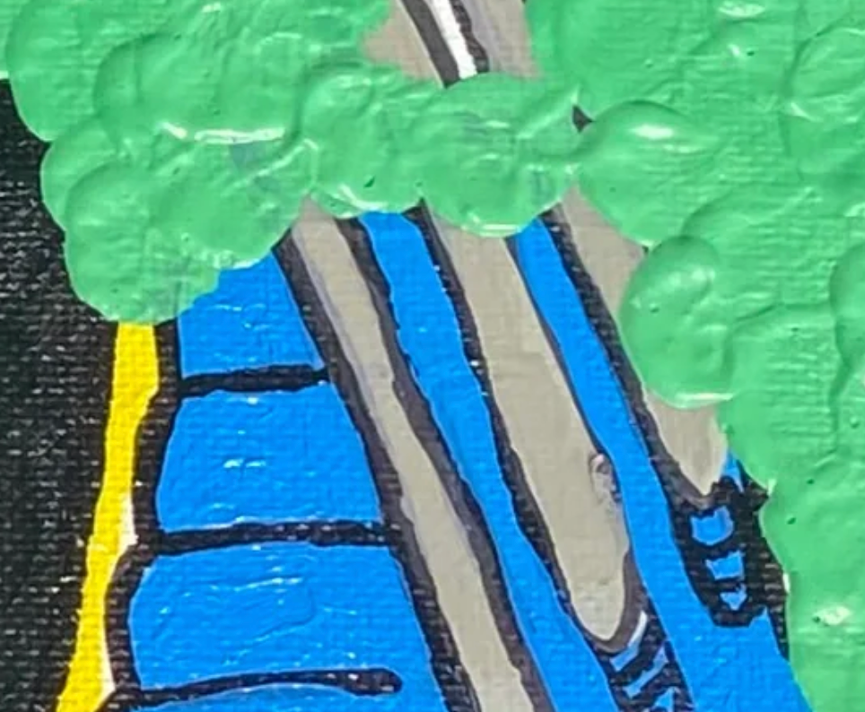 Close-up of wolverine's hand with claws shooting out